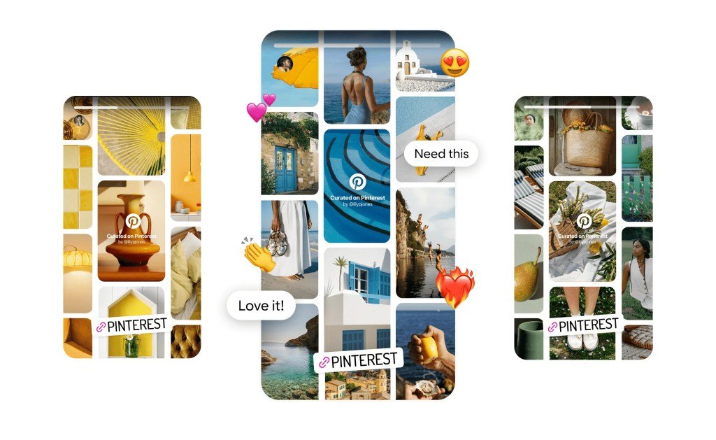 Inspiré par la génération Z, les utilisateurs de Pinterest peuvent désormais transformer leurs tableaux en vidéos à partager sur Instagram et TikTok