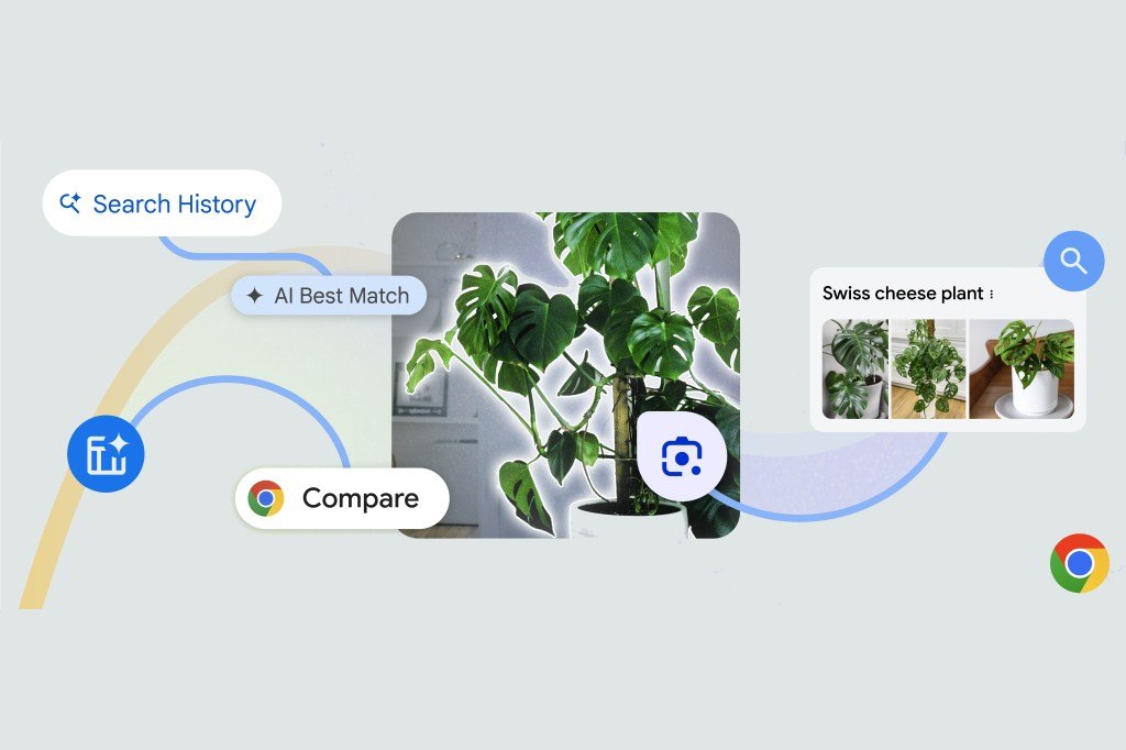 Google apporte l'historique de recherche alimenté par Gemini et Lens à Chrome sur desktop